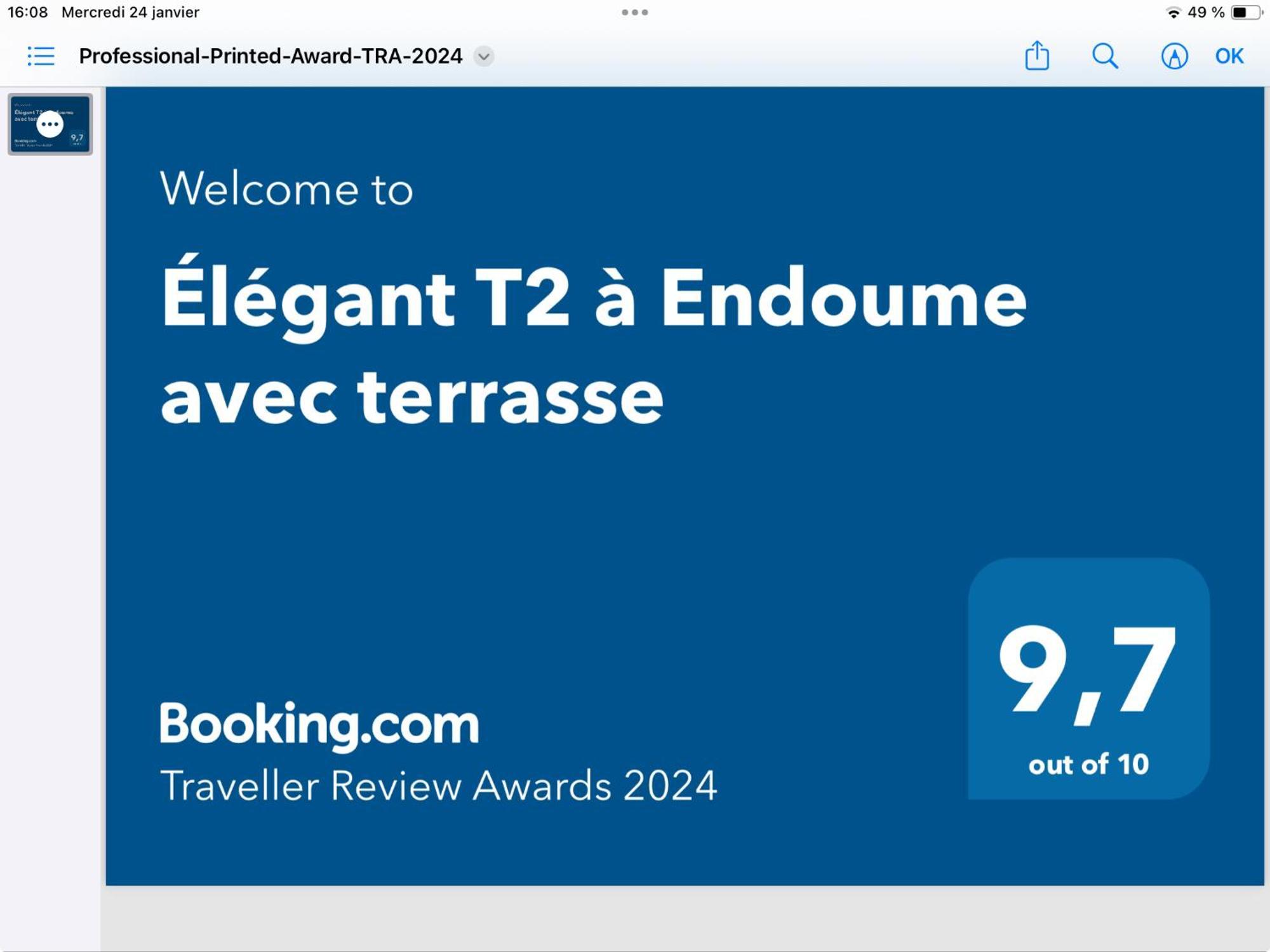 Elegant T2 A Endoume Avec Terrasse Apartment Marseille Luaran gambar